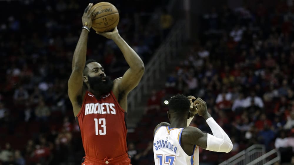 James Harden und Dennis Schröder
