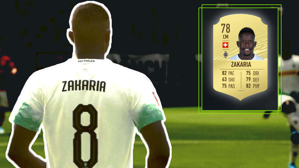 Unterschätzt, aber schon jetzt mit guten Werten ausgestattet: Denis Zakaria im FIFA 20 Check.