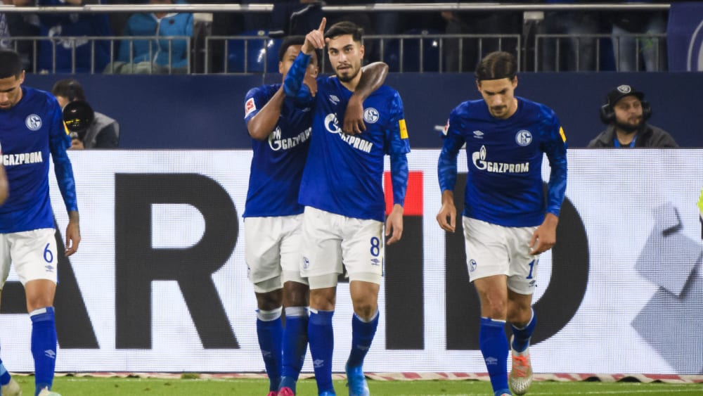 Fingerzeig: Suat Serdar (Mi.) traf gegen seinen Ex-Klub.