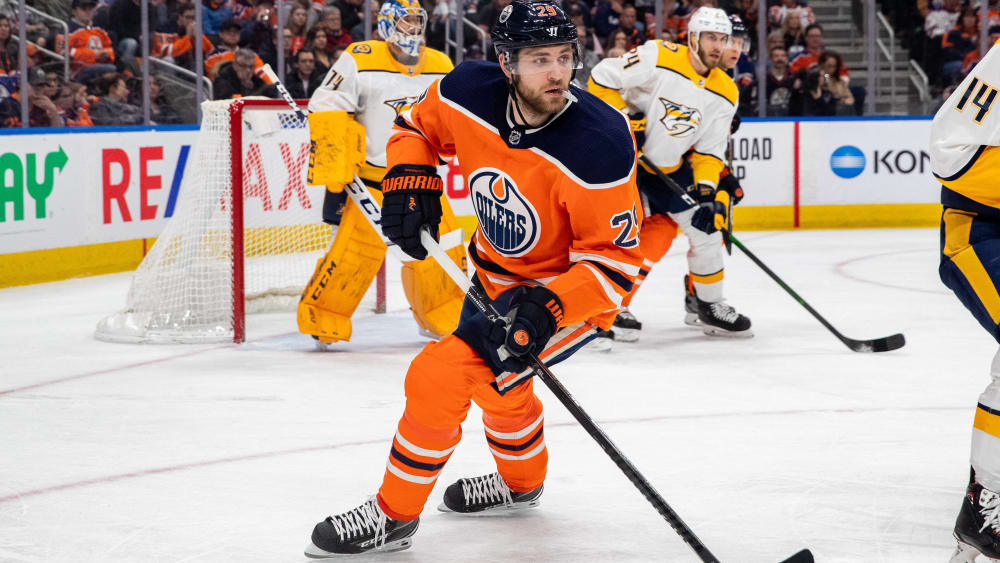 Leon Draisaitl im Heimspiel gegen Nashville