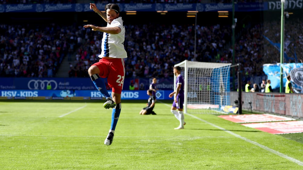 Wirbelte Aue durcheinander: HSV-Stürmer Martin Harnik.