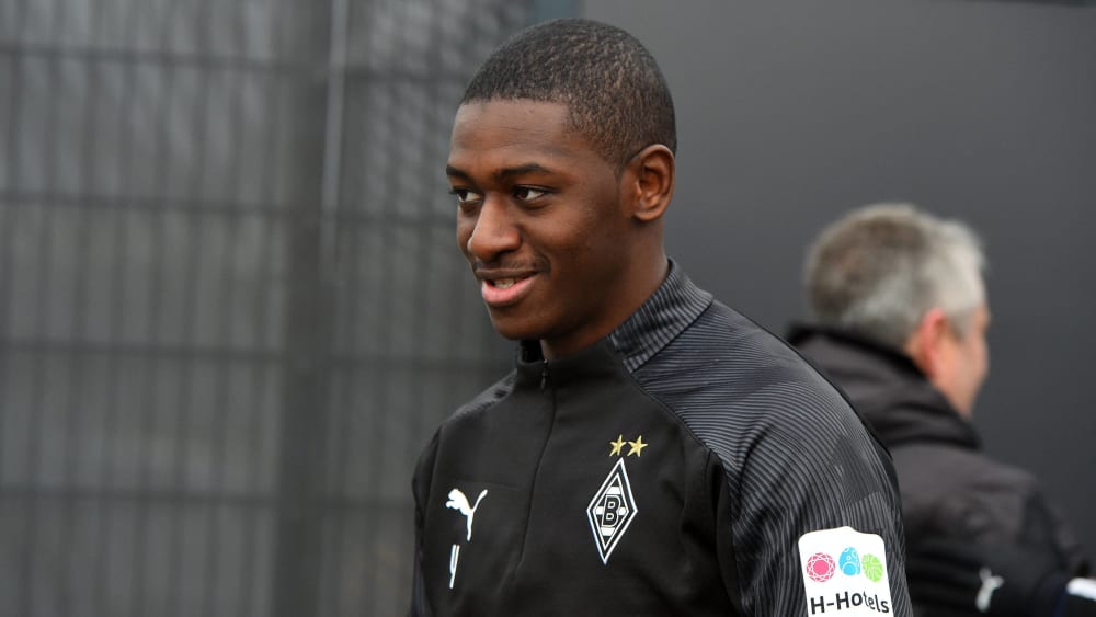 Mamadou Doucouré gibt die Hoffnung bei der Borussia nicht auf