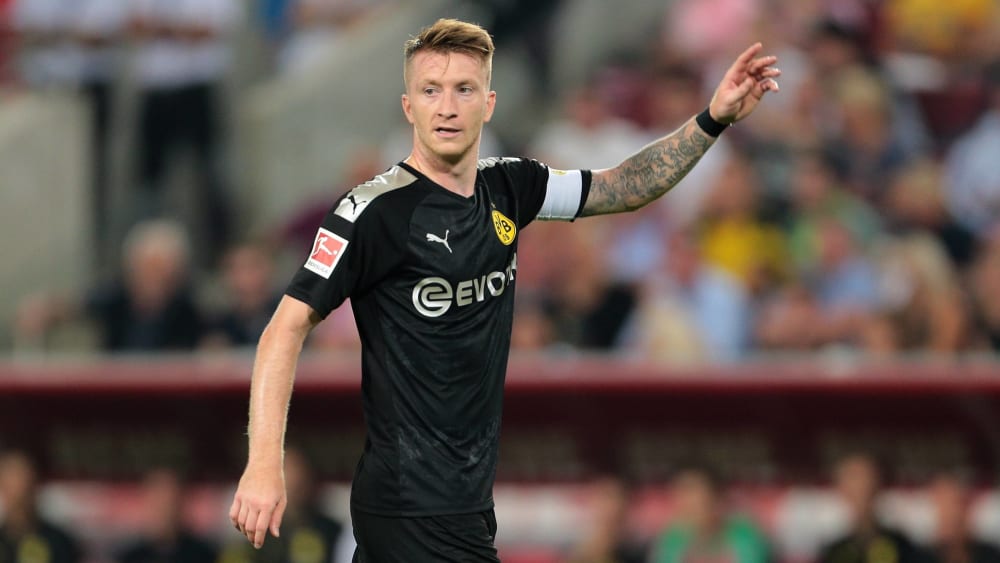 Marco Reus freut sich auf das Hammerlos FC Barcelona.