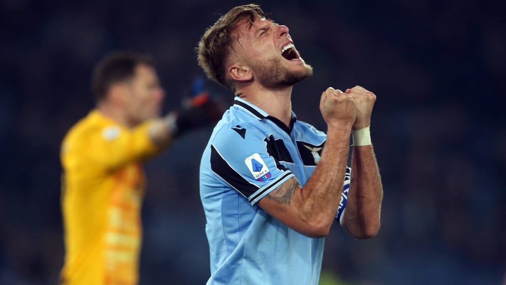 Tore und gute Laune: Lazio Roms Ciro Immobile feuert ...