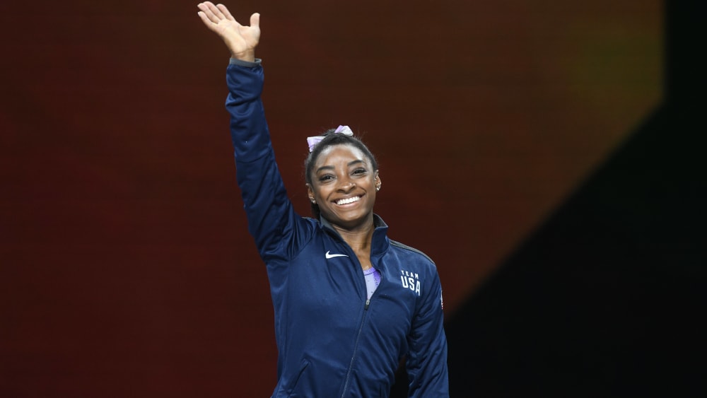 Simone Biles ist Turnerin aus den USA.