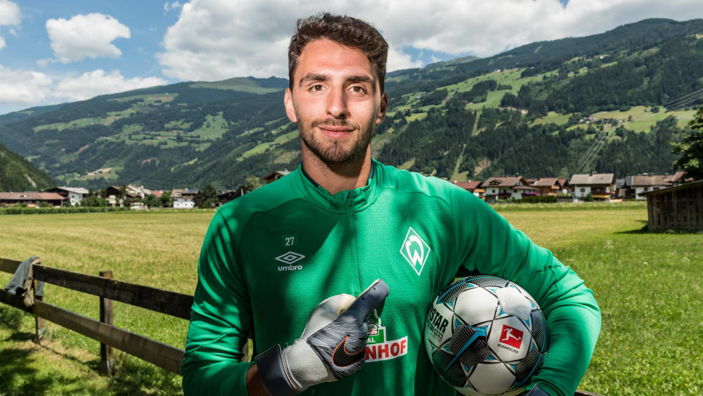 Werders aktueller Ersatzkeeper Stefanos Kapino