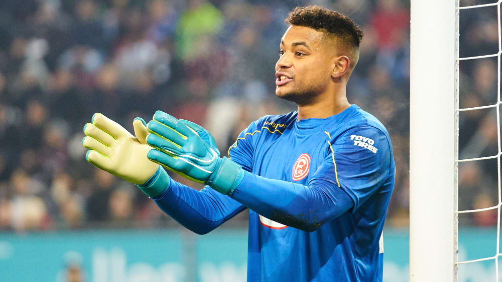 Fortuna Düsseldorfs Torwart Zack Steffen erlebte ein