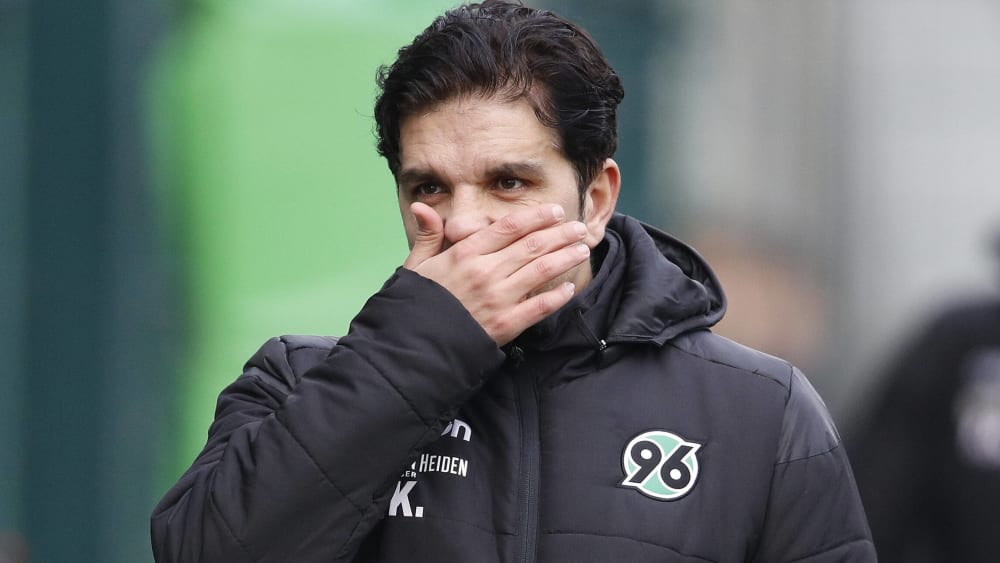 Hannovers Coach Kenan Kocak