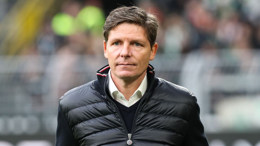 VfL Wolfsburg Trainer Oliver Glasner nach Niederlage gegen Gent