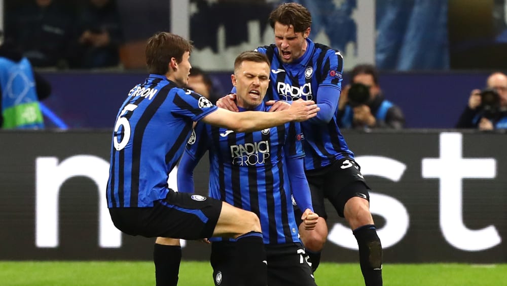 Ziemlich effektiv: Atalanta schenkte Valencia in San Siro vier Tore ein.