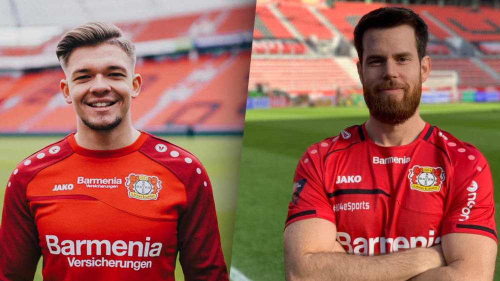 'M4RV' (l.) verlässt Bayer 04, 'deto' (r.) ist neu dabei.