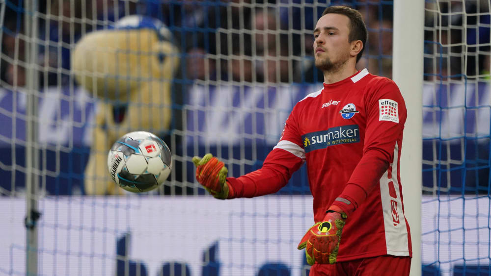 Paderborns Torwart Leo Zingerle