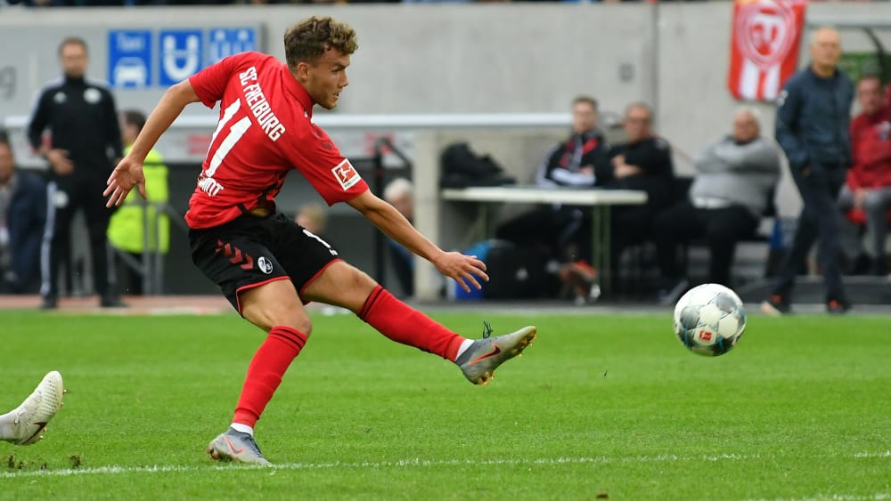 Hat keine Probleme mehr: Freiburgs Nationalspieler Luca Waldschmidt.