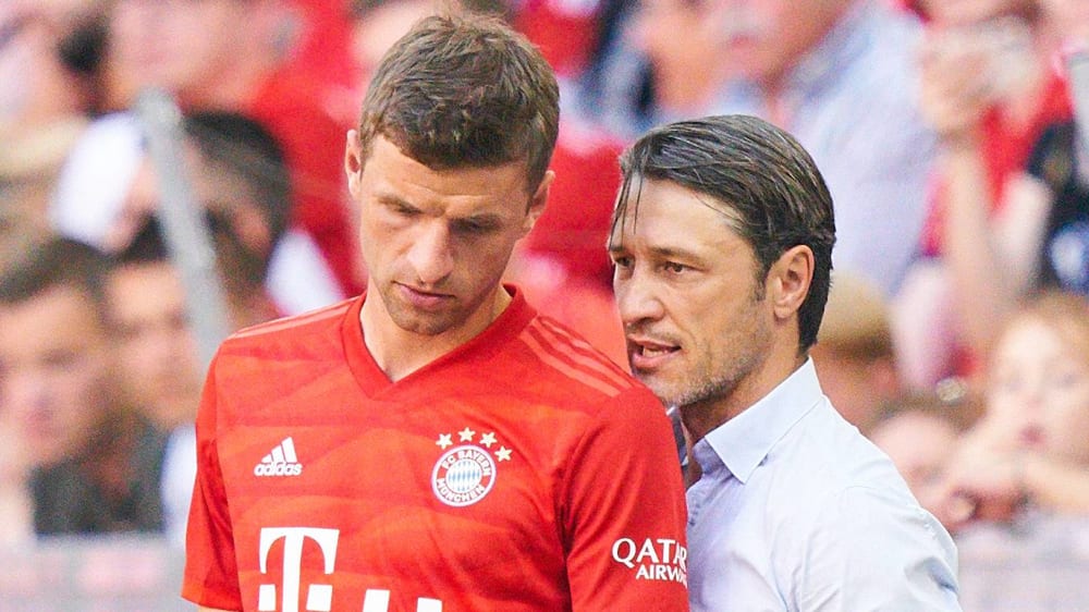 Thomas Müller und Niko Kovac