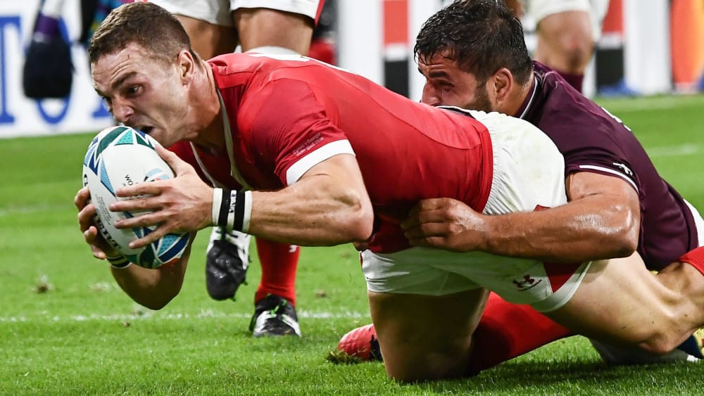 Liam Williams Gepunktet: Der Waliser George North schaffte einen gelungenen Versuch.