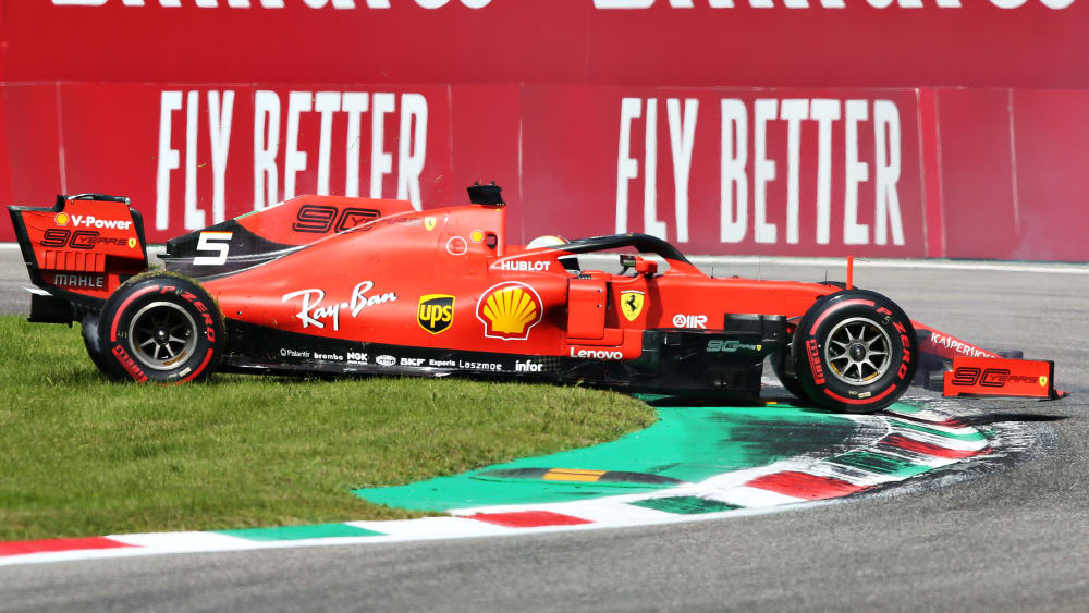 Steckt in der Krise: Ferrari-Pilot Sebastian Vettel.