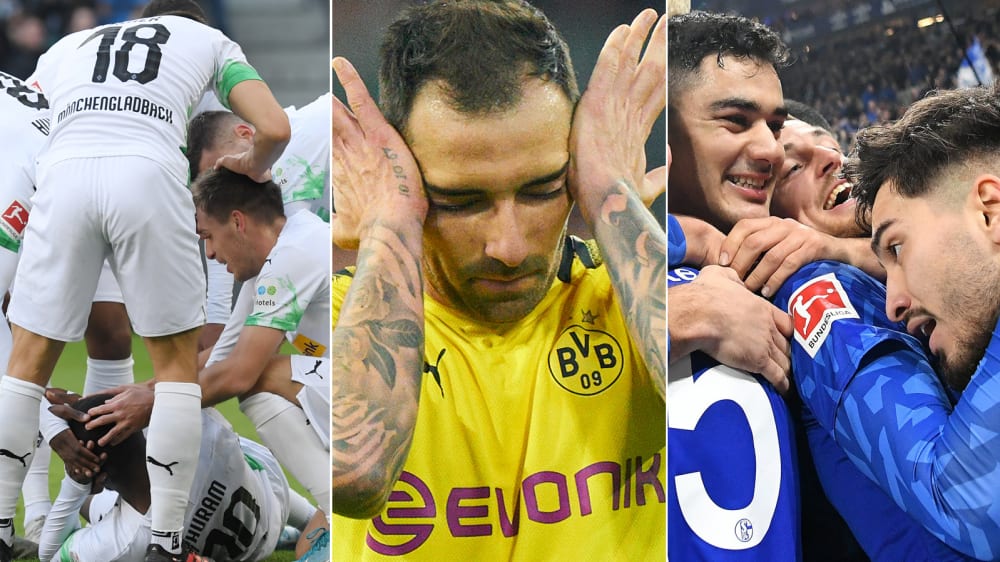Die Liga im Herbst-Vergleich: Gladbach nur knapp besser als 2018