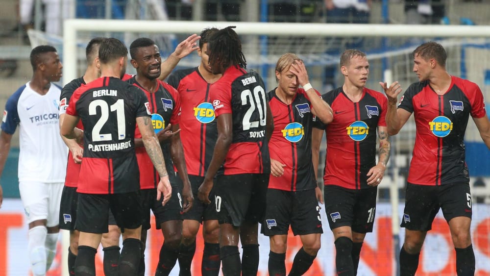 Jubel bei Hertha BSC