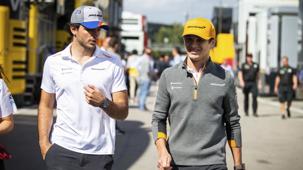 Carlos Sainz jr. und Lando Norris