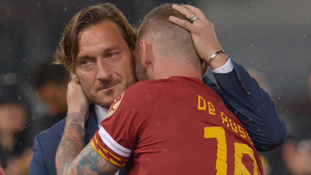 Francesco Totti (links) und Daniele de Rossi