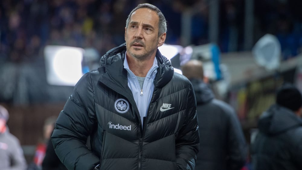 Eintracht-Coach Adi Hütter braucht neue Spieler