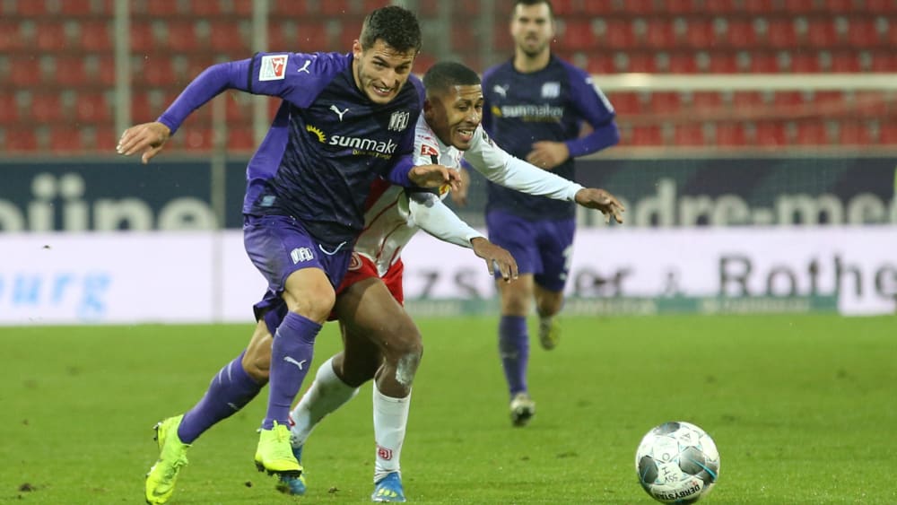 Bashkim Ajdini (li.) und Florian Heister