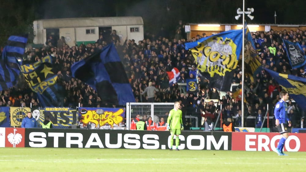 Fans des 1. FC Saarbrücken
