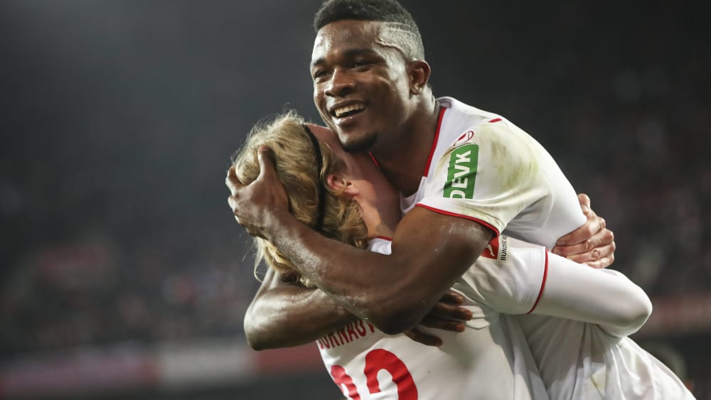 Sebastiaan Bornauw und Jhon Cordoba sind Spieler des 1. FC Köln.
