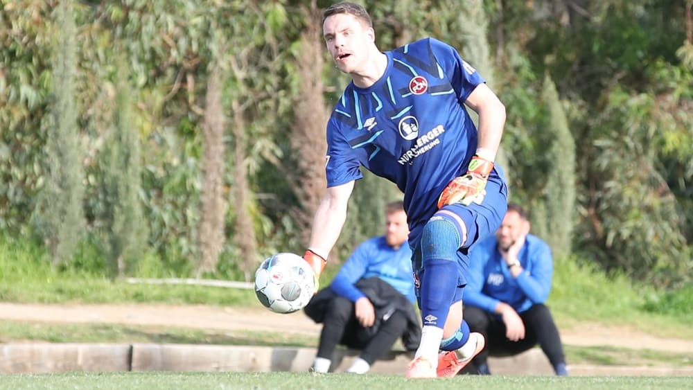Feierte gegen Osijek sein Comeback: Nürnbergs Keeper Christian Mathenia