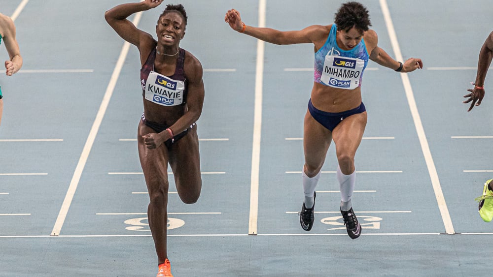Malaika Mihambo unterliegt nur Lisa Marie Kwayie