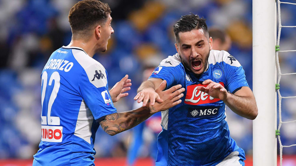 Giovanni di Lorenzo (links) und Kostas Manolas sind Spieler der SSC Neapel.