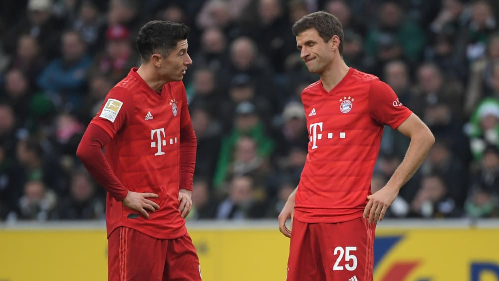 Robert Lewandowski, Thomas Müller