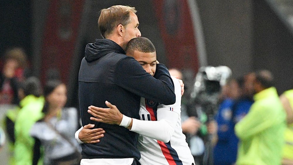 Thomas Tuchel ist froh, einen Spieler wie Kylian Mbappé in seinen Reihen zu haben.