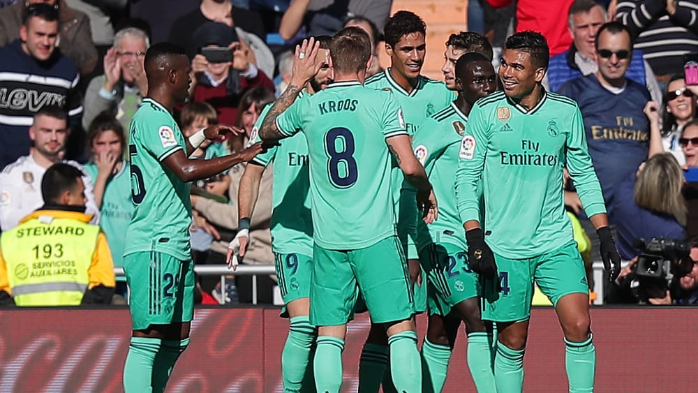 Real Madrid jubelt gegen Espanyol