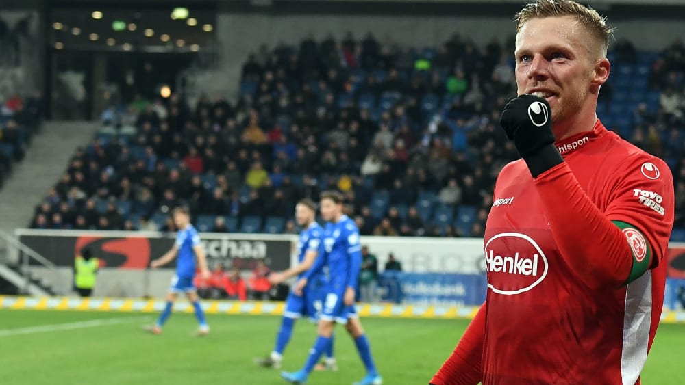 Rouwen Hennings hat für Fortuna Düsseldorf getroffen.