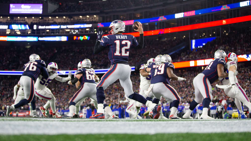 Tom Brady ist Quarterback bei den New England Patriots.