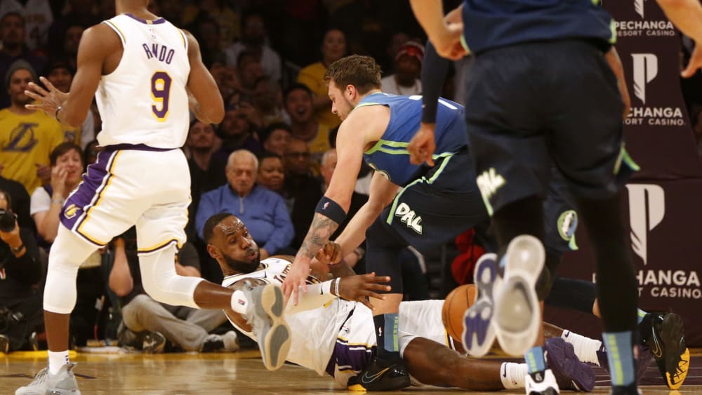 LeBron James gegen Luka Doncic