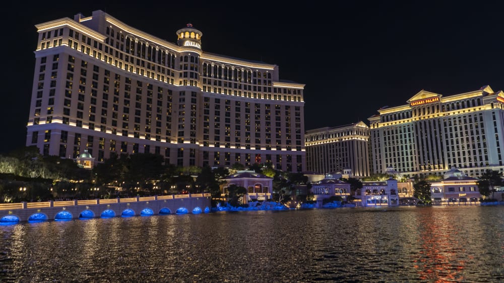 Das Bellagio ist ein Hotel in Las Vegas.