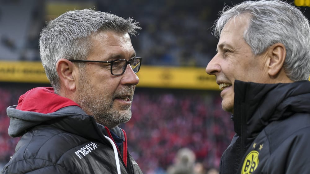 Urs Fischer und Lucien Favre