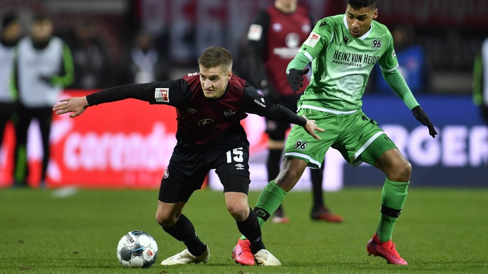 Fabian Nürnberger vom 1. FC Nürnberg