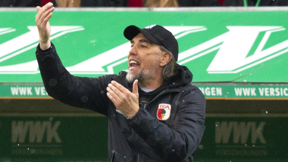 Martin Schmidt ist Trainer des FC Augsburg.