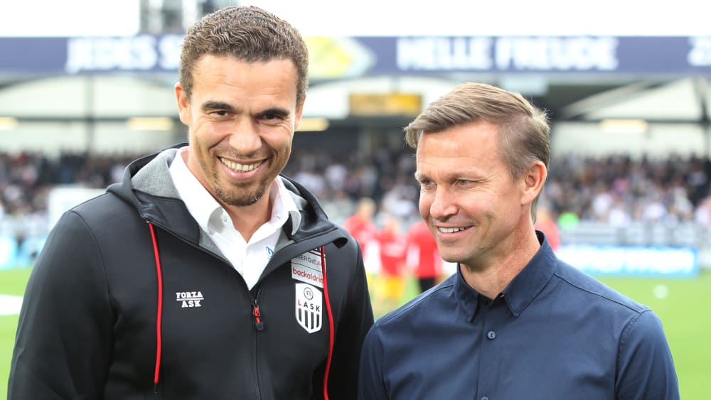 Valerien Ismael und Jesse Marsch (re.)