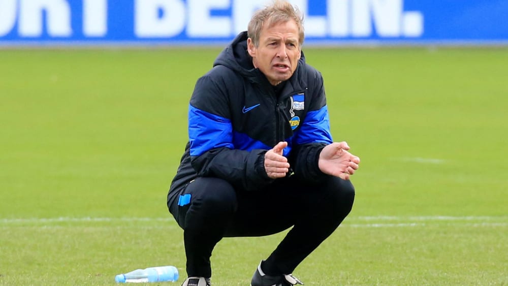 Hertha-Coach Jürgen Klinsmann