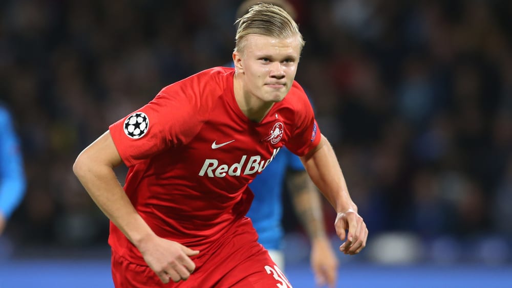 Auch der FC Bayern hat Erling Haaland im Blick - erneut ...