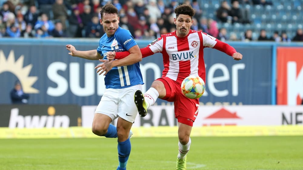 Lukas Scherff und Fabio Kaufmann (re.)