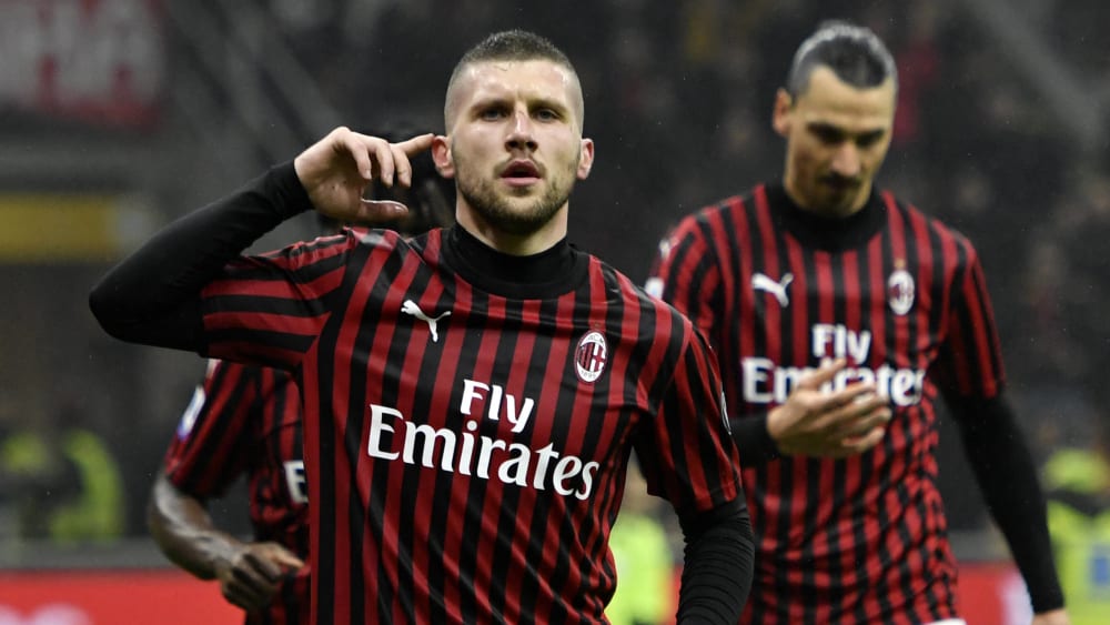 Ante Rebic ist Spieler der AC Mailand.