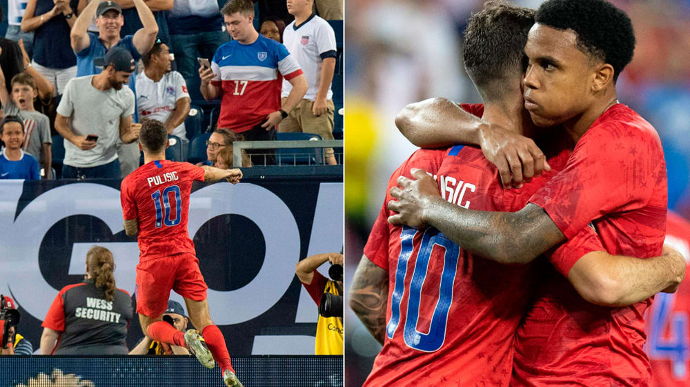 Christian Pulisic und Weston McKennie