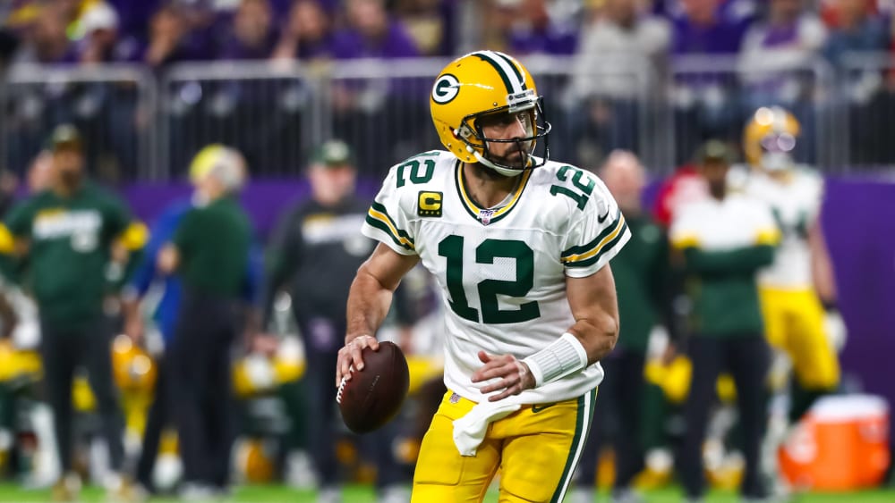 Aaron Rodgers ist Quarterback der Green Bay Packers.