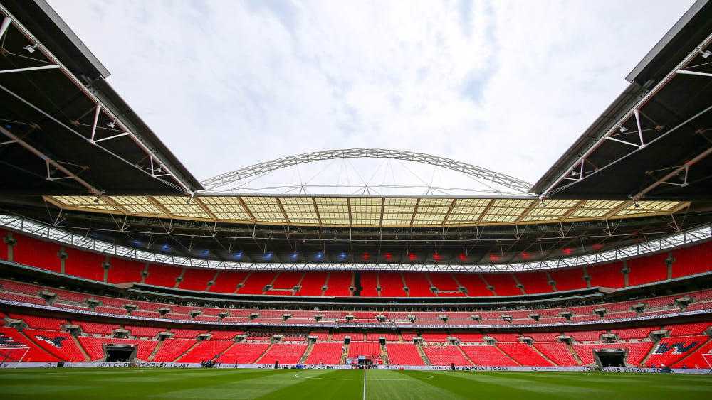 Endspielort 2021: das Wembley-Stadion in London.