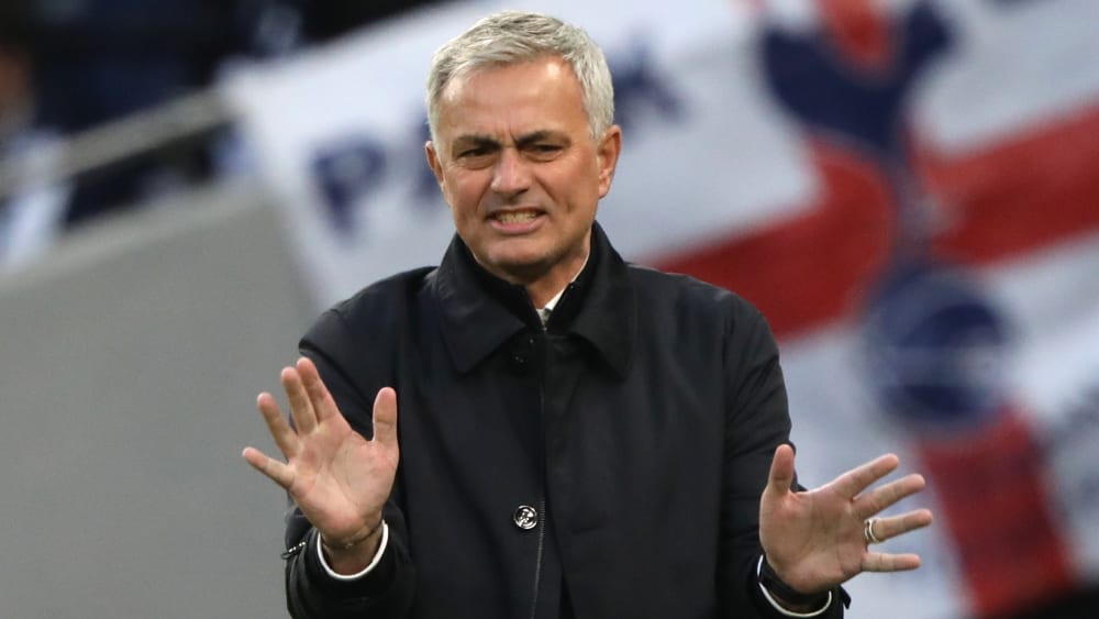 Bislang stimmen die Zahlen: Spurs-Trainer José Mourinho.